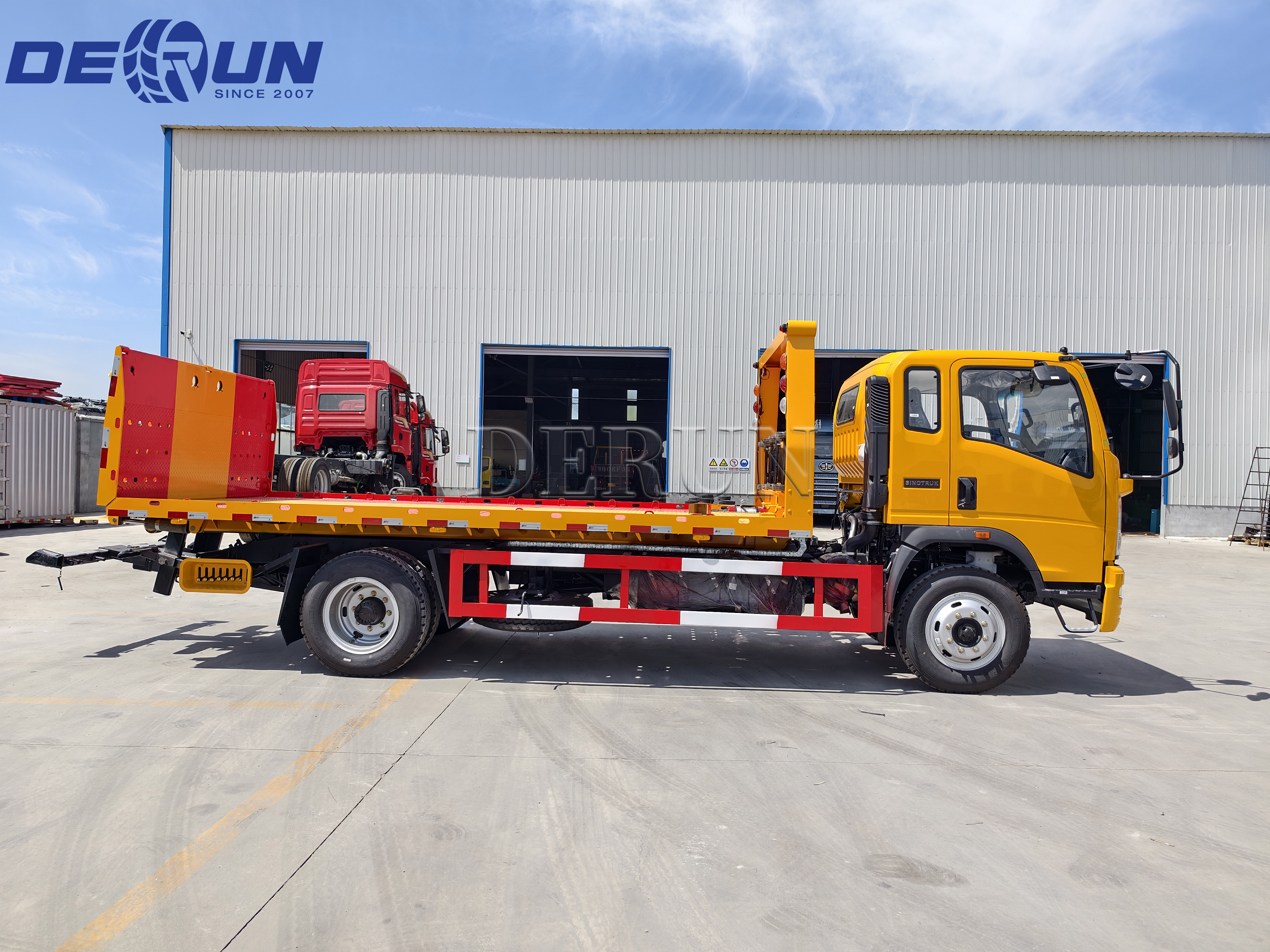 Seolfar Truck Wrecker 4x2 Sinotruk HOWO go Nicearagua
