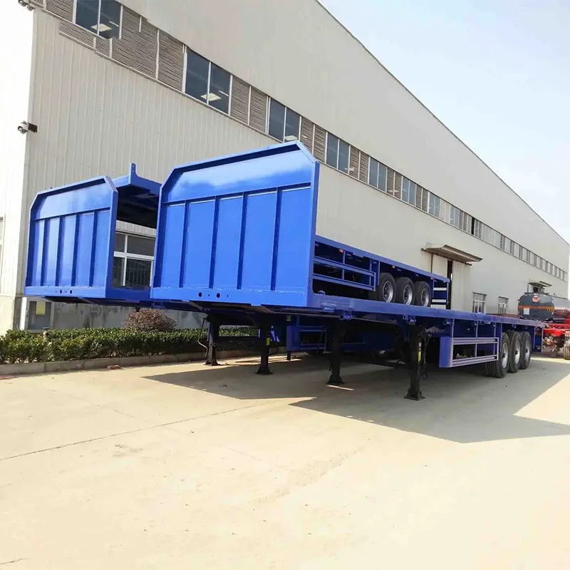 Derun Flatbed leath leantóir leis an mbord tosaigh