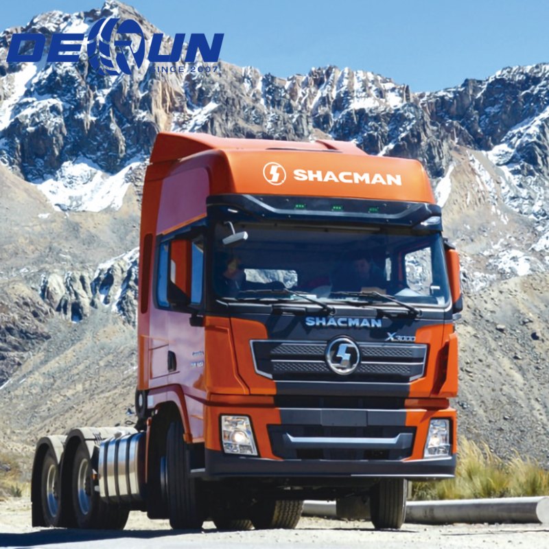 Shacman x3000 6x4 10 roth trucail tarracóra ceann