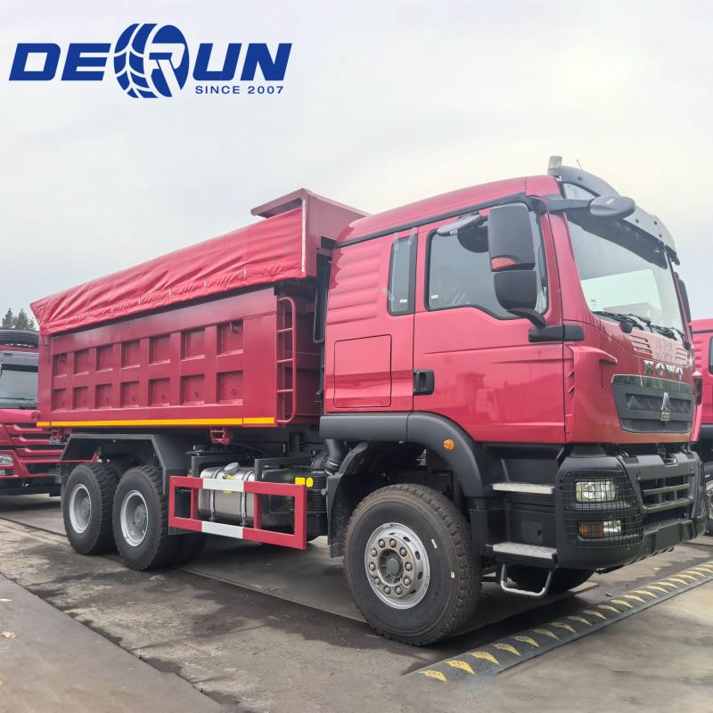 Trucail Dumpála Sinotruk Howo TX 6x4 336HP Don Aetóip & Djibouti